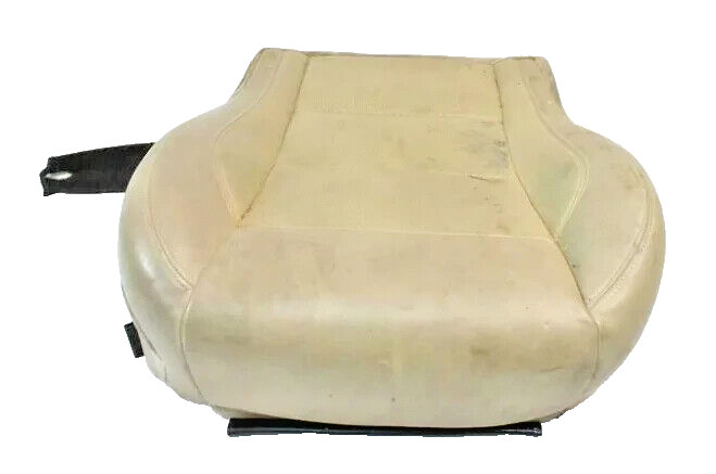 07-15 Jaguar XK Front Right Passenger Side Lower Seat Cushion Beige OEM