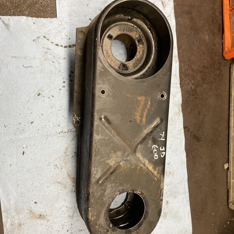 1970’s Vintage John Deere 600 Snowmobile Chain Case Chaincase 400? 440