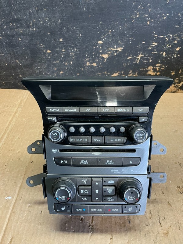 2013 Honda Pilot AM FM CD Audio Radio Player Climate Control ab3106 DG
