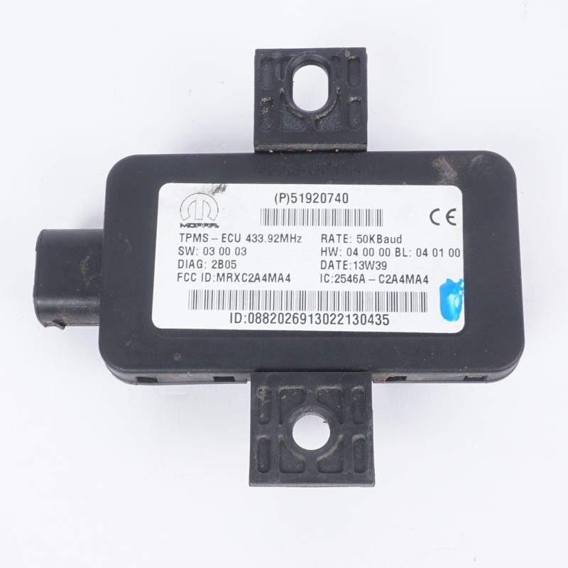 2014 - 2019 Fiat 500L Tire Pressure Monitor Sensor Control Sensor TPMSOEM