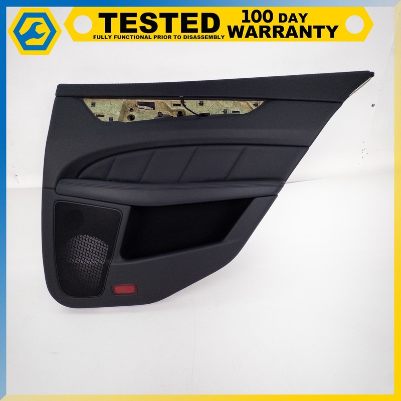 12-18 MERCEDES-BENZ CLS550 REAR RIGHT SIDE INTERIOR DOOR PANEL BLACK OEM