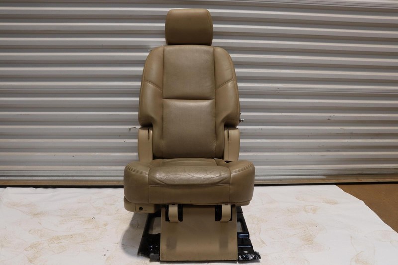 2007-2014 GMC YUKON XL 1500 REAR 2ND SECOND ROW RIGHT SIDE SEAT TAN LEATHER OEM