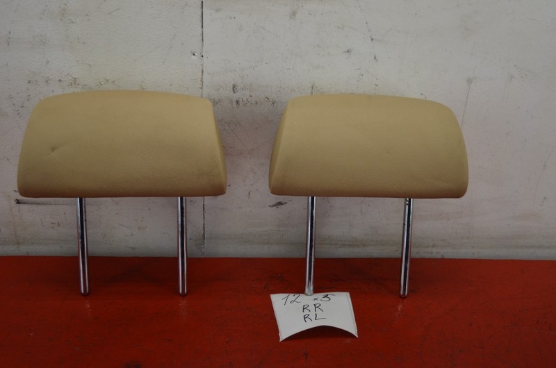 07-13 BMW E70 X5 FRONT RIGHT / LEFT HEAD REST HEADREST SET PAIR OEM