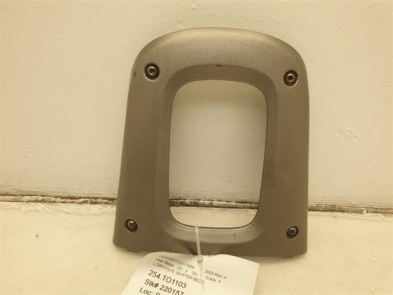 2003 TOYOTA RAV4 L SHIFTER BEZEL