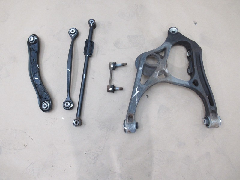 Mercedes R350 W251 2011 3.5L AWD Rear Left Suspension Control Arm Set 06-13 ;