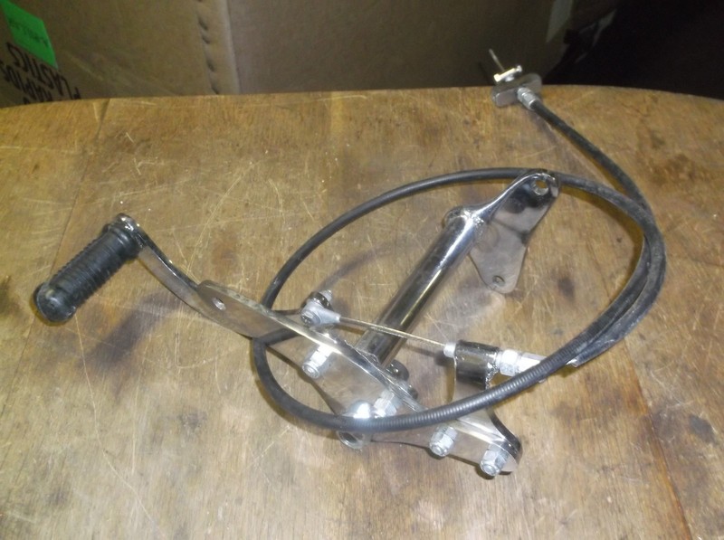 Harley Davidson Shifter and Cable Assembly with Bracket and Pedal