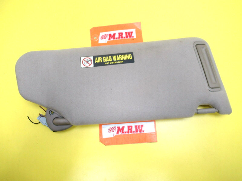 SUNVISOR SUN VISOR TAN CLOTH SHADE ROOF MIRROR Driver SIDE LH for 99-03 ACURA TL
