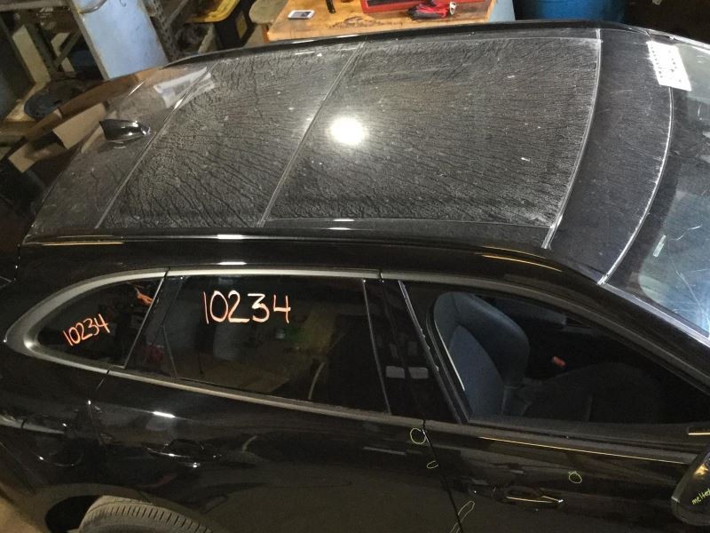 ROOF ASSEMBLY WITH PANORAMIC SUNROOF BLACK PC: FITS 17-18 JAGUAR F-PACE 23260