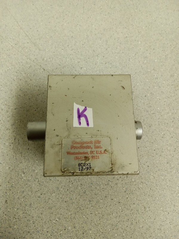 Compact Air Products BD2X1 Cylinder