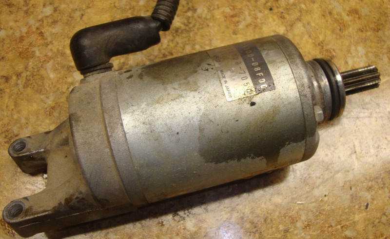 2006 Suzuki Katana GSX600F GSX 600 F Engine Electric Starter Motor 06