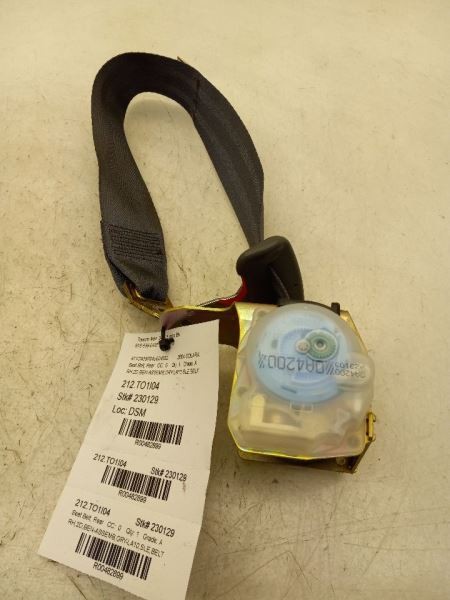 2004 TOYOTA SOLARA SLE PASSENGER SIDE REAR SEAT BELT ASSEMBLY