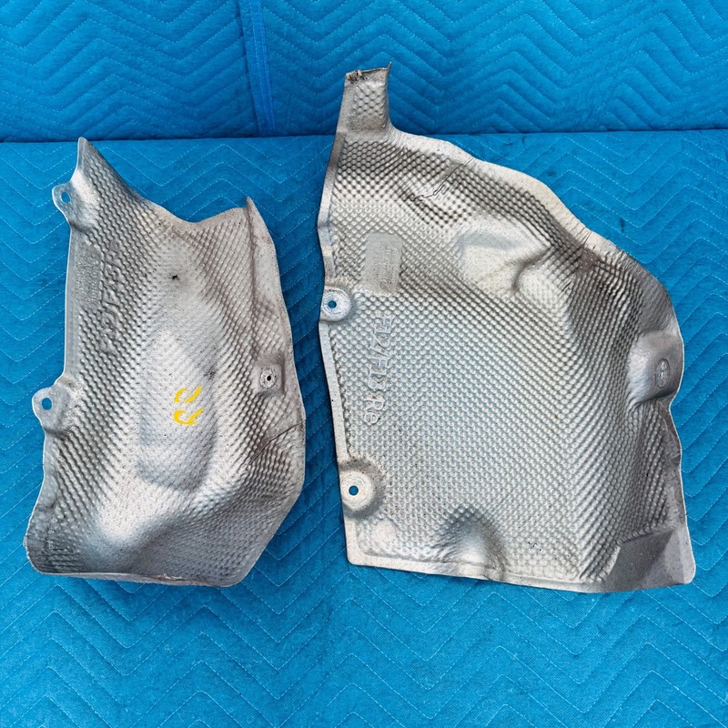 2012–2014 BMW 650i xDrive Rear Right Underbody Heat Shield OEM 51487226942