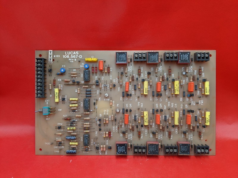 LUCAS CONTROL BOARD 108567 -DWD-18410