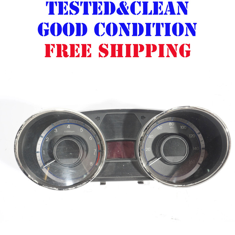 11-2014 HYUNDAI SONATA 2.4L INSTRUMENT CLUSTER SPEEDOMETER 94001-3Q014 OEM 135K