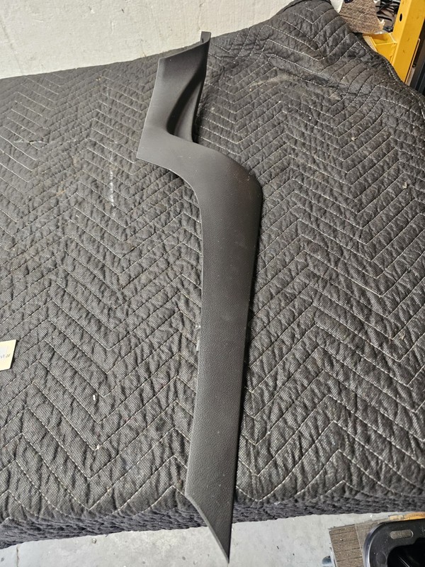 11-19 Ford Fiesta LH Left REAR C Pillar Upper Window Trim Panel Cover OEM