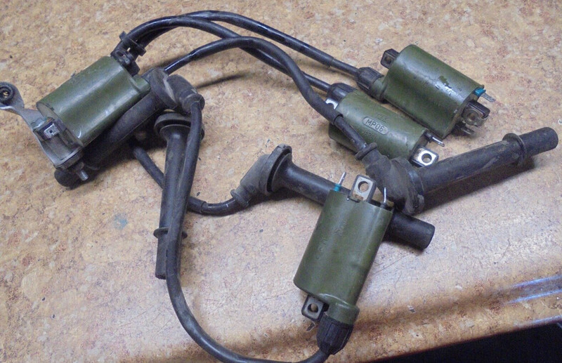 2000 Honda VFR 800 VFR800 Interceptor Ignition Coil Spark Plug Wires Electrical