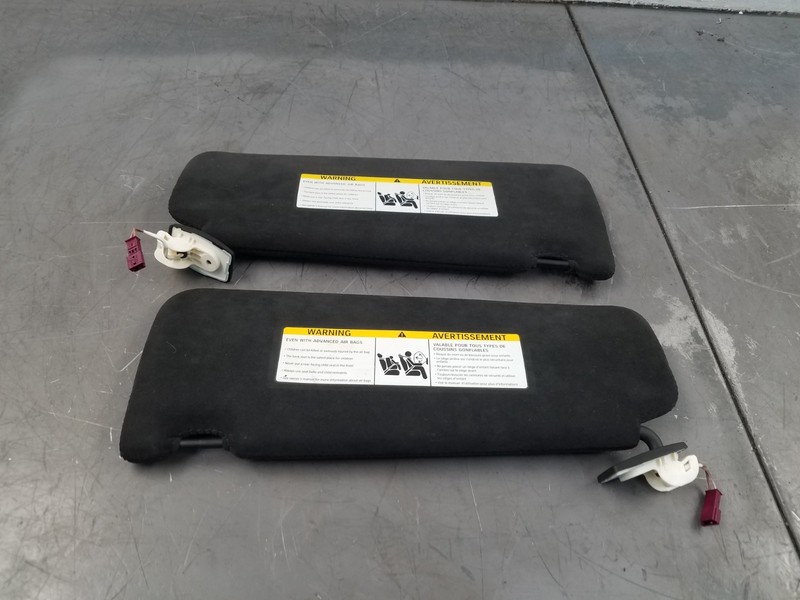 2014 BMW M5 F10 Alcantara Sun Visors #4146 B4