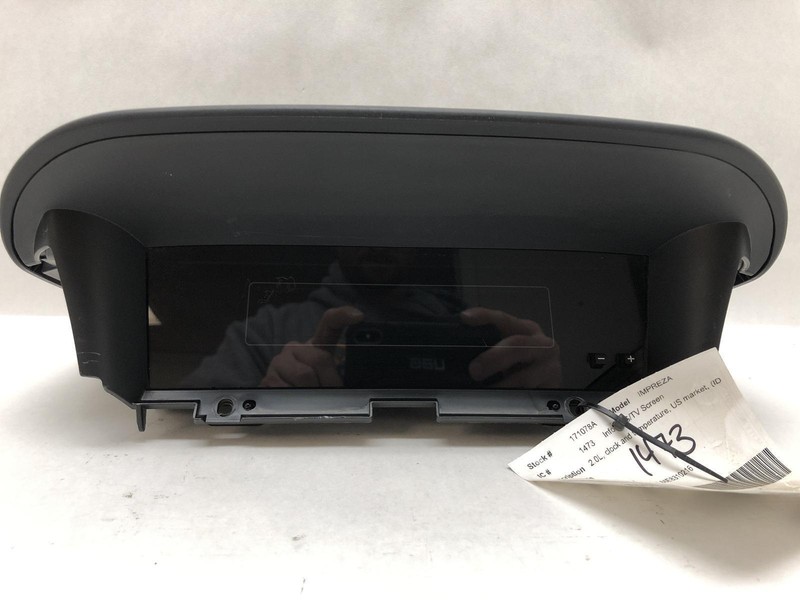 12-'16 SUBARU IMPREZA Clock Temperature display Screen OEM 1 Year Wnty!