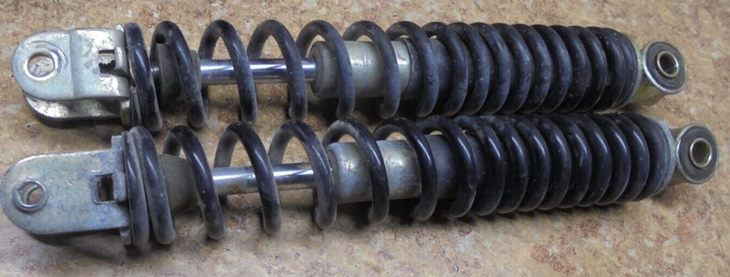 2013 Zhejiang Kaikai MD50QT-9 50 CC Scooter Rear Back Shocks Suspension Spring