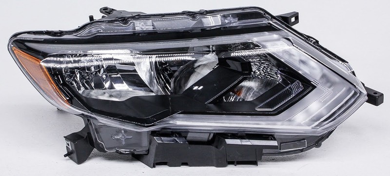 OEM Nissan Rogue Right Side Halogen Headlamp 26010-6FL0A Tab Missing
