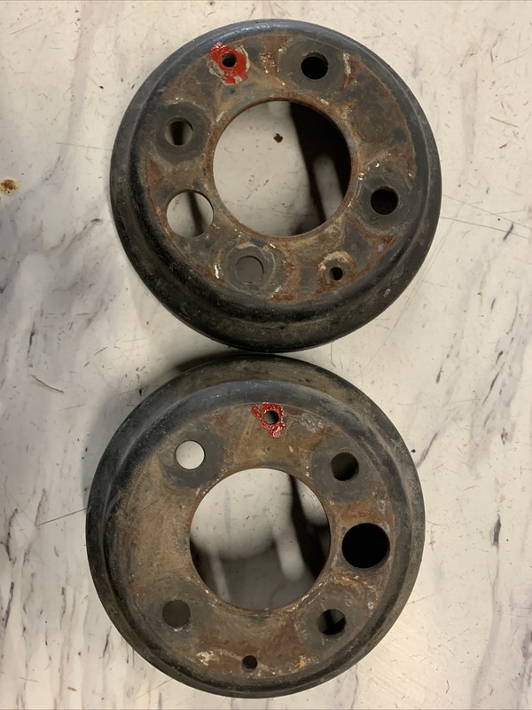 (2) Yamaha G2 G9 Golf Cart Brake Hubs