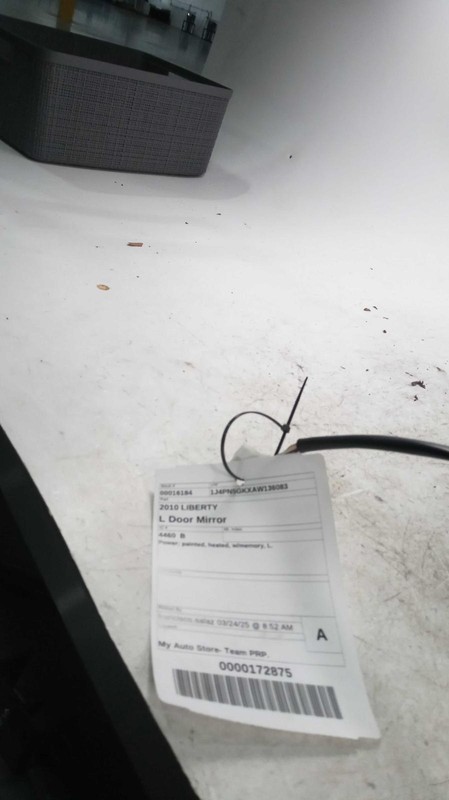 2010 Jeep Liberty Left Door Mirror Black Power Heated w/Memory 253488