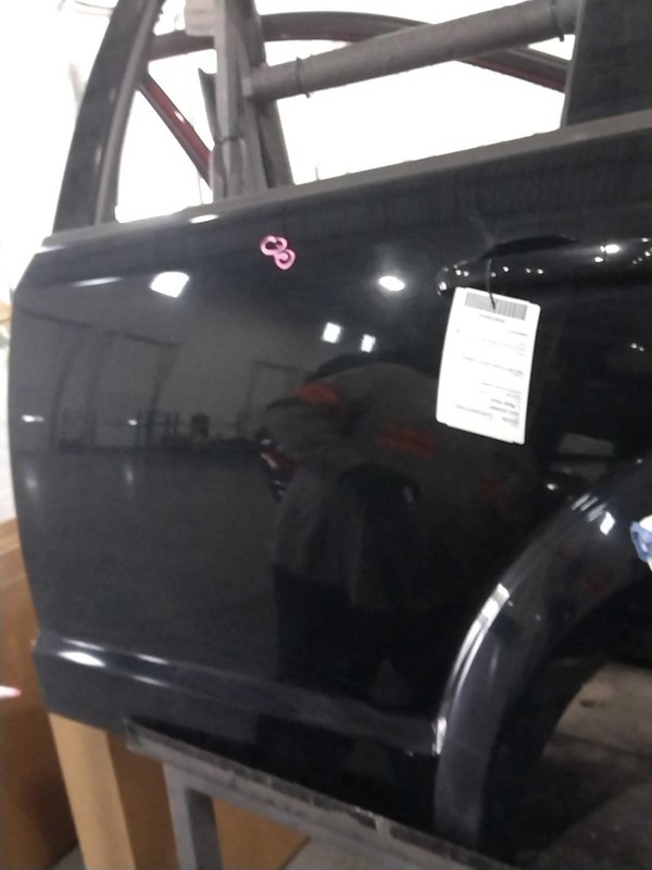 2015 Dodge Journey Left Rear Door Black - Used, 1 Dent, 156k Miles