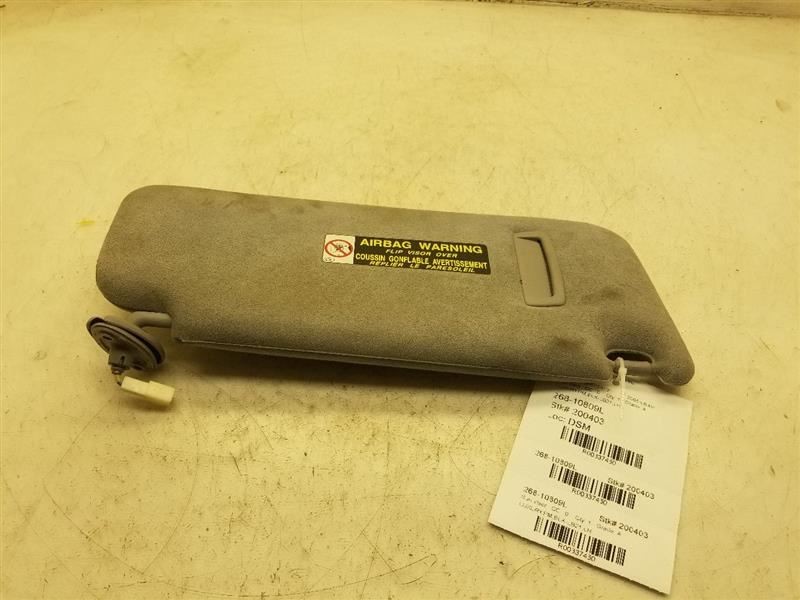 01-06 LEXUS LS430 DRIVER SIDE SUN VISOR ASSEMBLY