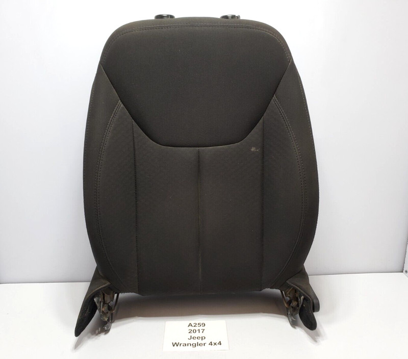 ✅ 13-18 OEM Jeep Wrangler JK Front Left Driver Side Top Upper Seat Cushion Black