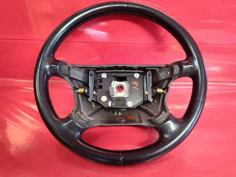 1999 2000 2001 2002 2003 Saab 9-5 Black Leather Steering Wheel 4532255