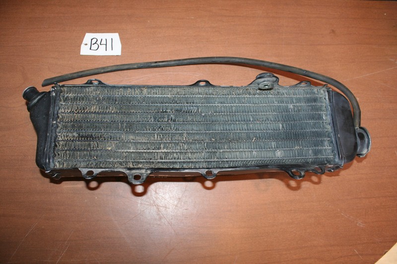 1986 Kawasaki KX125 Engine Cooling Radiator OEM 86 B