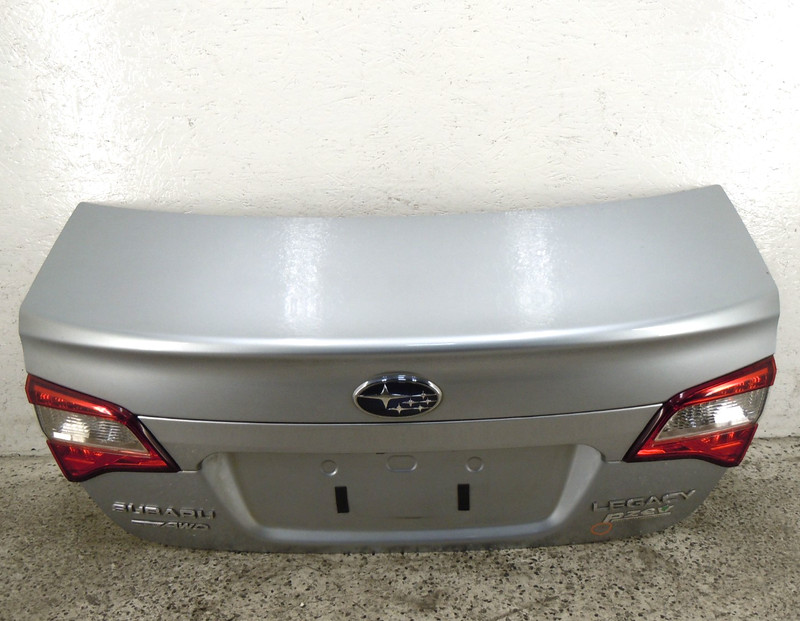2015-2019 Subaru Legacy Sedan Trunk Deck Lid W/ Rear View Camera OEM