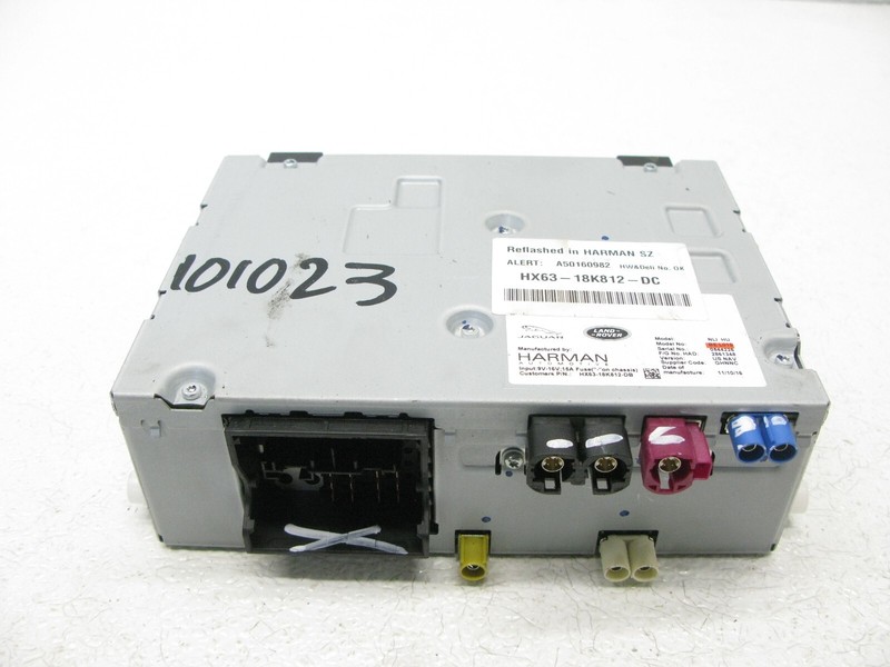 17-19 JAGUAR X760 XE HARMAN MULTI MEDIA RADIO RECEIVER SATELLITE OEM 101023