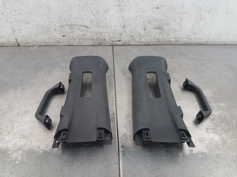 2019 Ford F150 Raptor 4x4 Upper B Pillar Trim Panels / Grab Handles #3737 C2