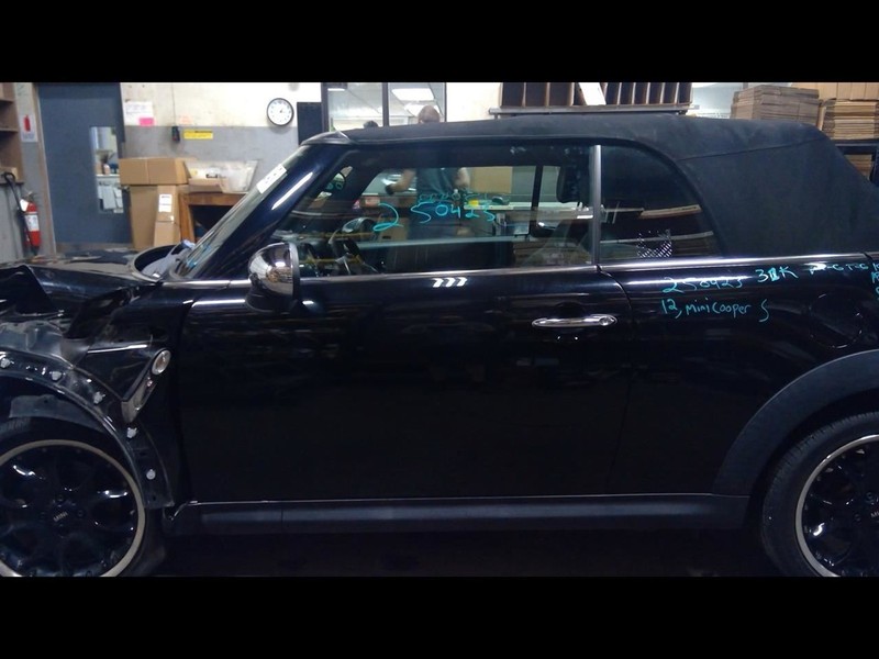 Driver Left Front Door Convertible 4 Passenger Fits 09-15 MINI COOPER 1684068