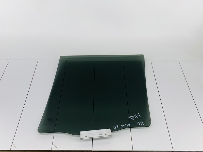 03-14 VOLVO XC90 REAR RIGHT PASSENGER SIDE DOOR WINDOW GLASS OEM #114