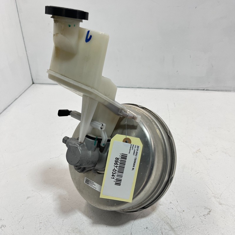 2018-2023 GMC TERRAIN BRAKE BOOSTER W/ MASTER CYLINDER & RESERVOIR OEM