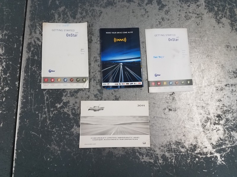2011 Chevy Corvette C6 Owners Manual #8846 E4