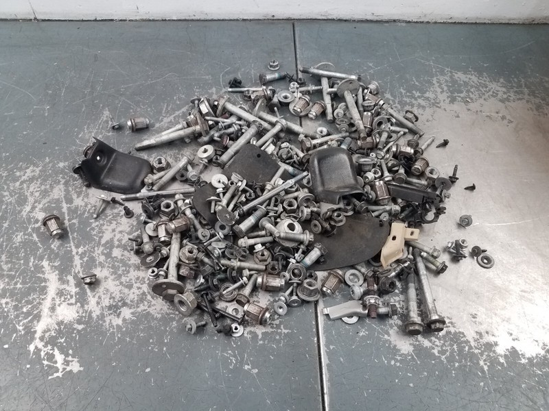 2012 Chevy Corvette C6 Misc Bolts / Hardware #6296 G5