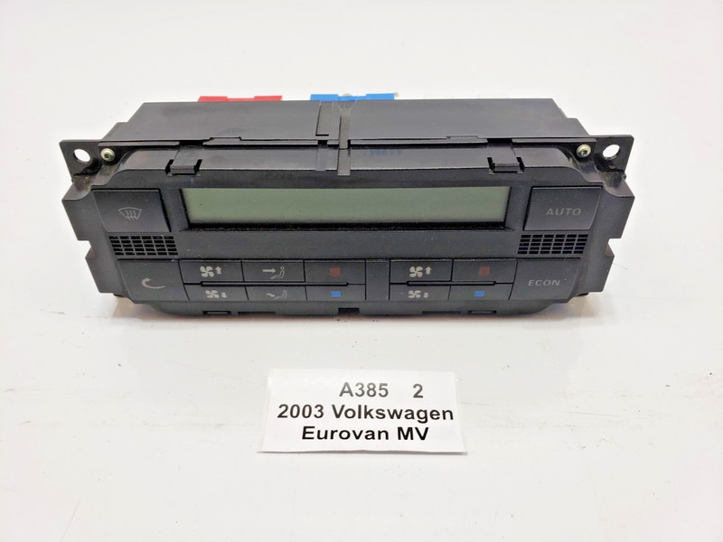 ✅ 1999-2004 OEM Volkswagen Eurovan MV AC Climate Control Switch Panel