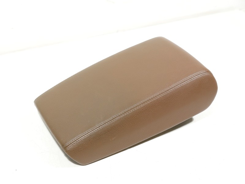 2012-2018 AUDI A7 4G8 Front Center Console Storage Lid Armrest Leather Black OEM