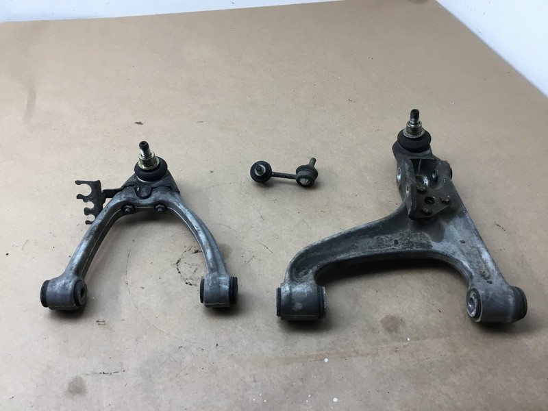 Maserati Coupe GT 2003 Front Right Suspension Control Arm Set 3 PCS 02-06 ;:Y