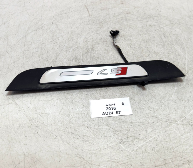 ✅ 2014-2018 OEM Audi S7 Rear Right Passenger Side Door Sill Scuff Plate Trim*