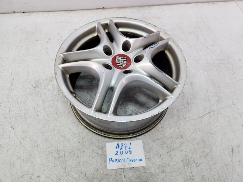 ✅ 2008-2010 OEM Porsche 958 Cayenne Alloy Wheel Rim 18H2x8J ET57 Silver *NOTE