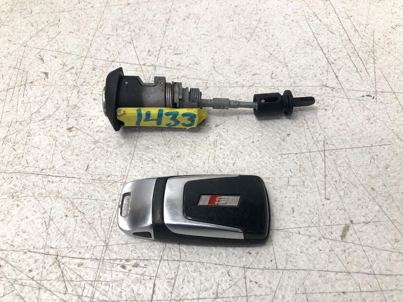 18 19 20 Audi S5 Coupe Key Fob Lock Cylinder Set 1433 OEM