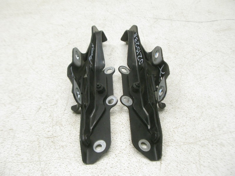 10-19 JAGUAR X351 XJ XJL XJR XJR575 HOOD HINGE SUPPORT SET LEFT RIGHT OEM 021523
