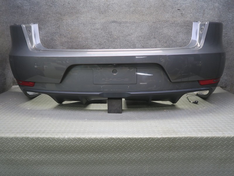 2015-2018 PORSCHE MACAN REAR BUMPER COVER PANEL W/ PDC SENSORS & CAMERA