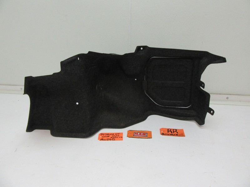 TRIM TRUNK QUARTER PANEL COVER MAT CARPET CAR SIDERIGHT REAR for 94-99 CELICA