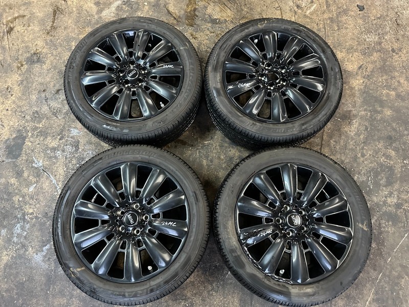 17-24 Mini F60 WHEEL 18" INCH RIM 18x8 WITH BRIDGESTONE TIRE 225/50 R18 SET