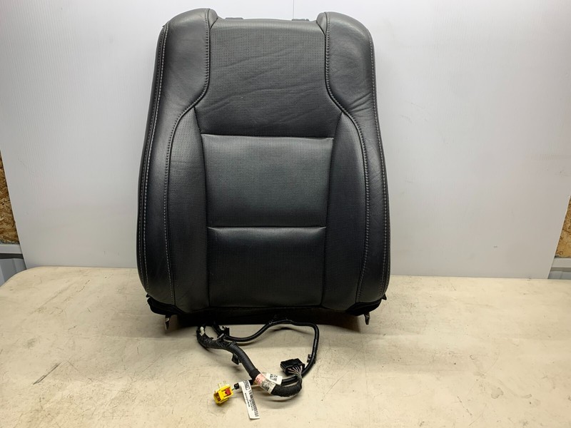 2013-2019 FORD TAURUS RIGHT PASSENGER FRONT SEAT UPPER BLACK LEATHER OEM